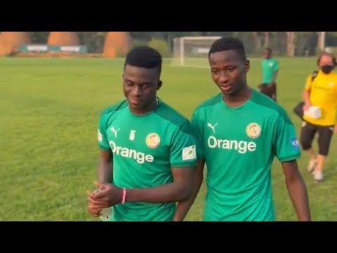 Bamba Dieng & Pape Matar Sarr, entraînement des lions