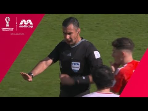 NO GOAL FOR IRAN! VAR on Ali Gholizadeh vs. Wales | FIFA World Cup 2022™ Moments