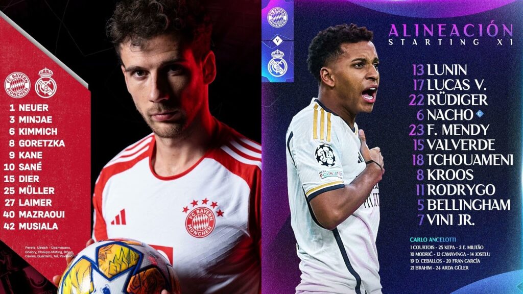 Bayern Munich VS Real Madrid - UEFA Champions League 2023/24 - Talksport commentary