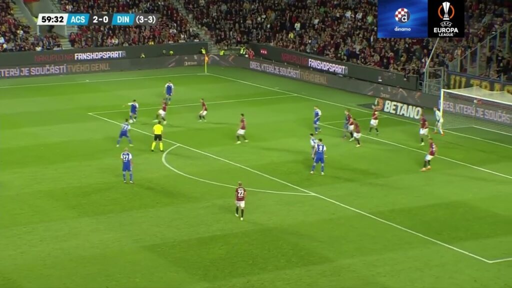 AC Sparta Prague - GNK Dinamo Zagreb 4-1 (2-0) Extended Highlights [Play Off-2nd Leg]