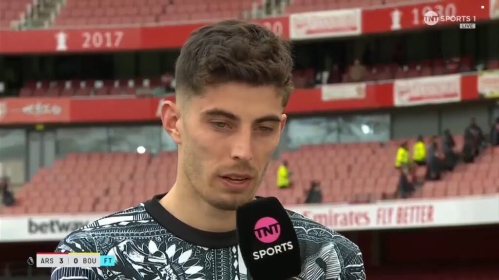 Kai Havertz Post Match Interview | Arsenal 3-0 Bournemouth
