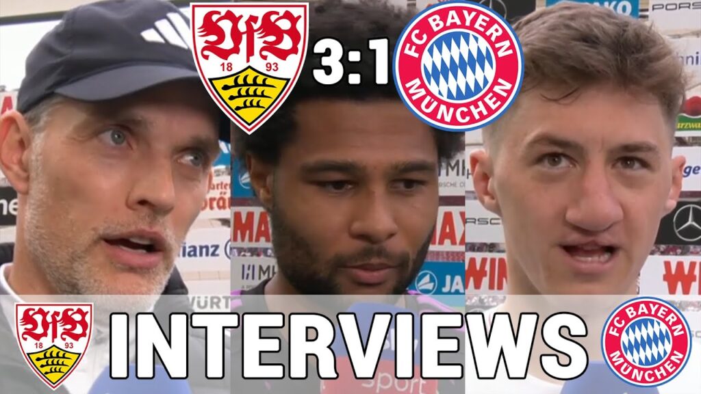 Die FCB Stimmen zur Niederlage: Thomas Tuchel, Serge Gnabry + Stiller | VfB Stuttgart 3:1 FC Bayern