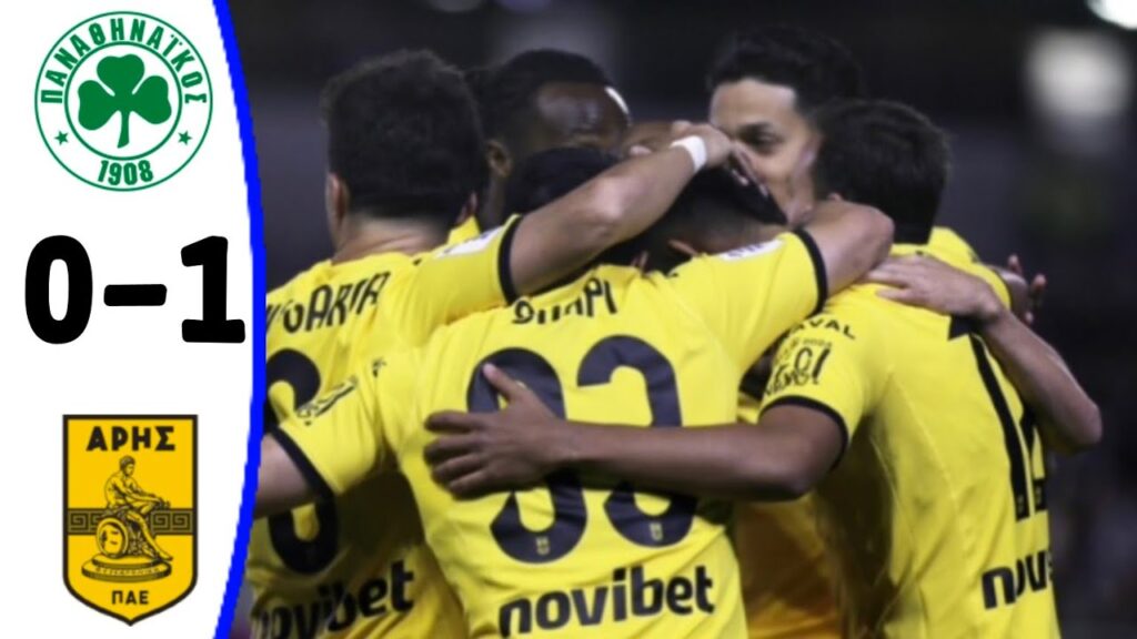 Παναθηναϊκός vs Άρης 0-1 Álvaro Zamora Γκολ, γκολ και στιγμιότυπα