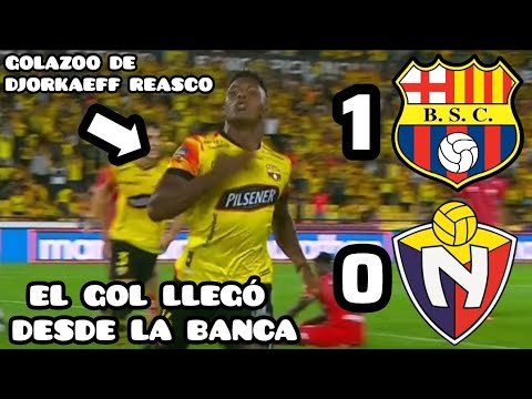 BARCELONA 1 VS NACIONAL 0. GOLAZOOOOOOOO DE DJORKAEFF REASCO. RESUMEN Y GOLES - GANO A LO BARCELONA