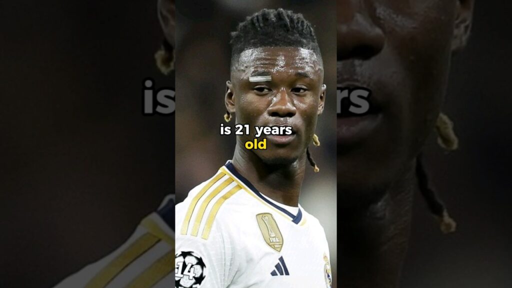 Eduardo Camavinga's son🤯😱