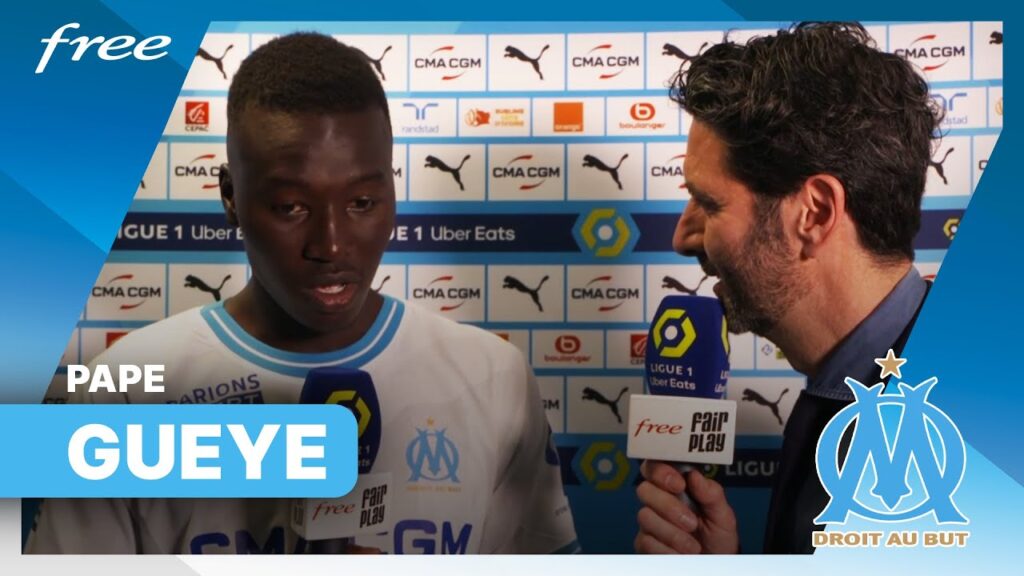 OM/Lens - P. Gueye : "J'aimerais dédier ce but au coach" - BORD-TERRAIN