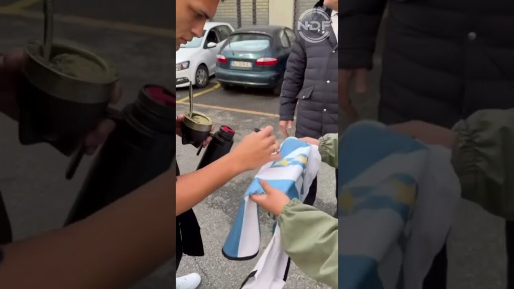La reacción de Lautaro Martinez cuando vi la camiseta Argentina
