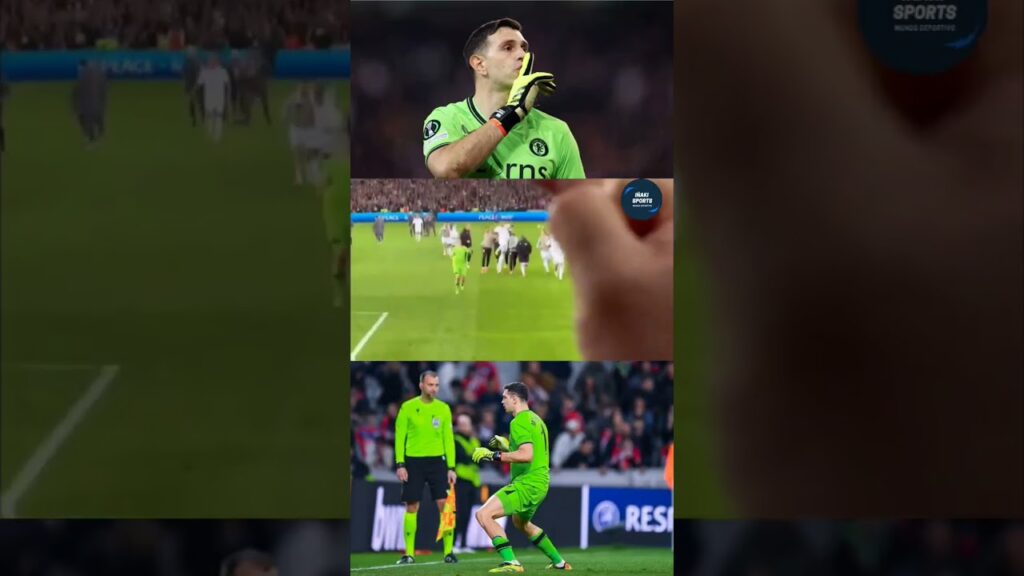 🔥🇦🇷EL DIBU MARTÍNEZ ELIMINA AL LILLE EN LOS PENALES🇫🇷👋 #astonvilla #lille #france #francia #penales