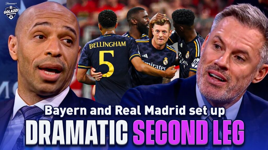 Thierry Henry, Micah & Carragher react to Real Madrid's draw with Bayern! | UCL Today | CBS Sports