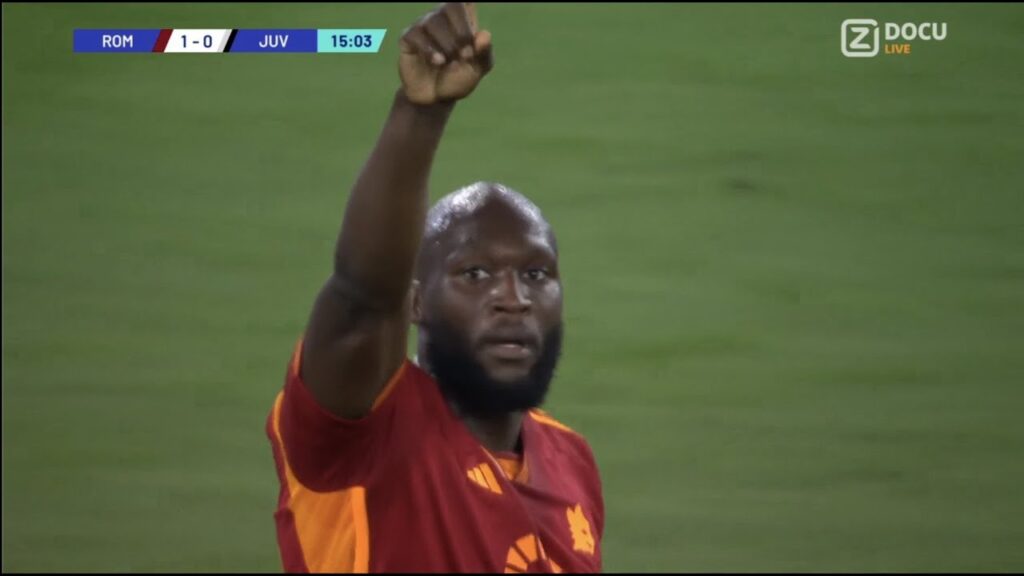 Romelu Lukaku Goal | Lukaku Oggi | Roma vs Juventus 1-0 Highlights Goal | Serie A 2023/24