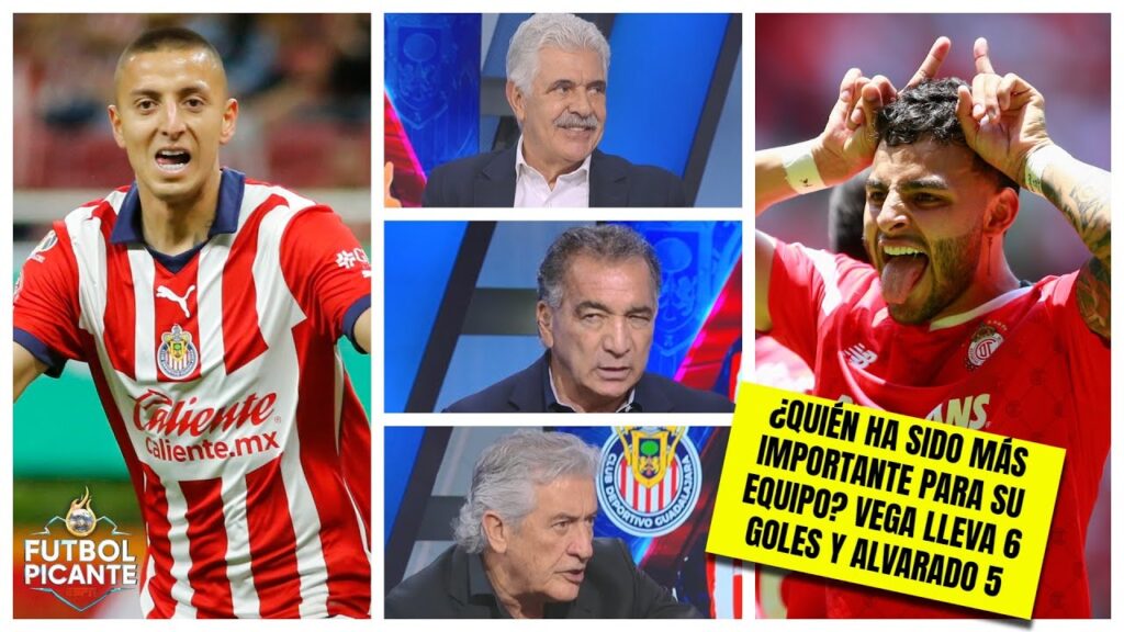 ALEXIS VEGA vs EL PIOJO ALVARADO: Duelazo que sacará chispas en el CHIVAS vs TOLUCA | Futbol Picante