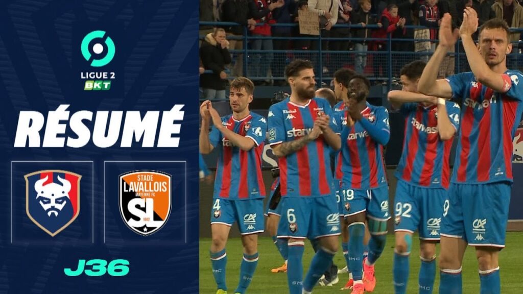 STADE MALHERBE CAEN - STADE LAVALLOIS MFC (1 - 0) - Résumé - (SMC - Laval) / 2023-2024