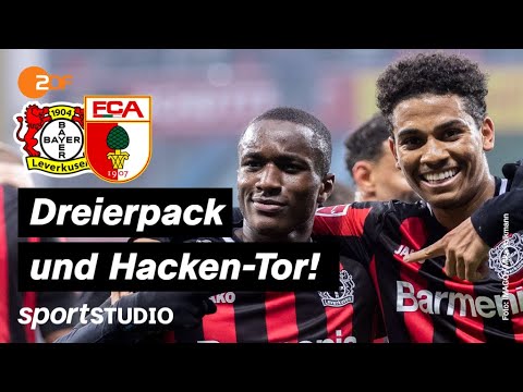 Bayer Leverkusen – FC Augsburg Highlights | Bundesliga, 20. Spieltag 2021/22 | sportstudio