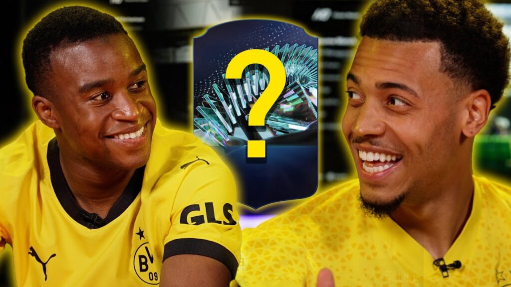 "Just like at school...don't copy!" | TOTS Bingo with Moukoko and Nmecha