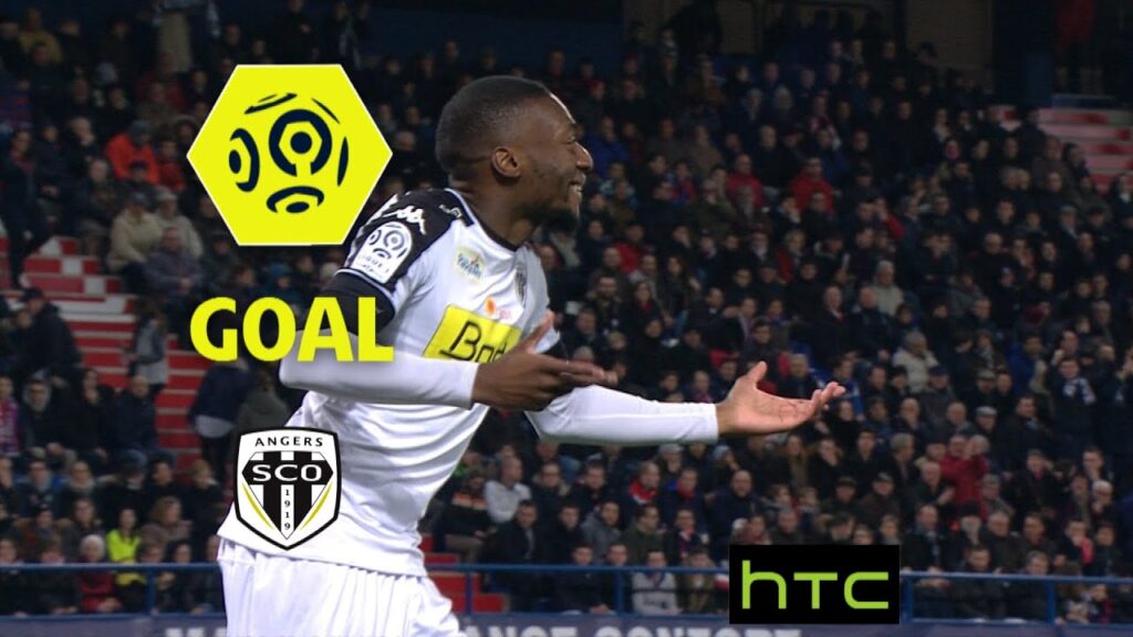 Goal Karl TOKO EKAMBI (5') / SM Caen - Angers SCO (2-3)/ 2016-17