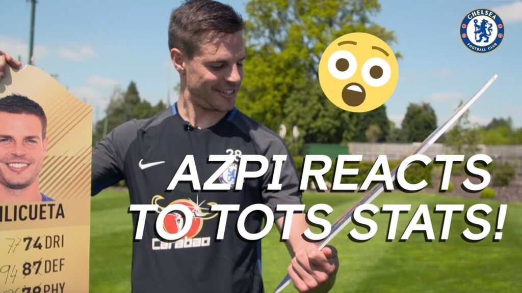 Exclusive: Azpilicueta Reacts To His FIFA Team Of The Season FUT Card