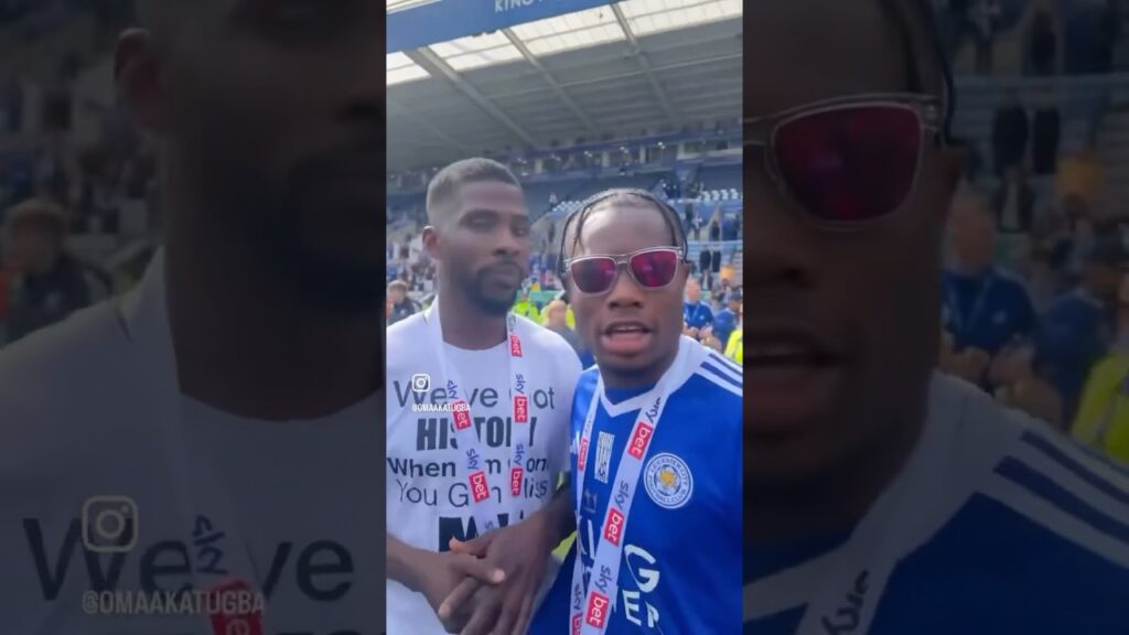 Fatawu Issahaku doesn’t want his Nigeria brothers to go anywhere😀🤣 #leicestercity #ghana #nigeria