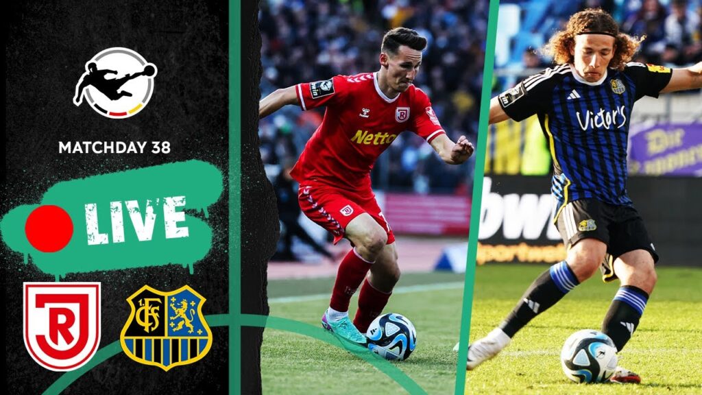 LIVE 🔴 Jahn Regensburg vs. FC Saarbrücken | Full Game | 3rd Division 2023/24