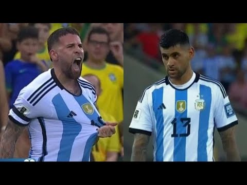 Nicolas Otamendi x Cristian Romero SPARTAN Defence vs Brazil