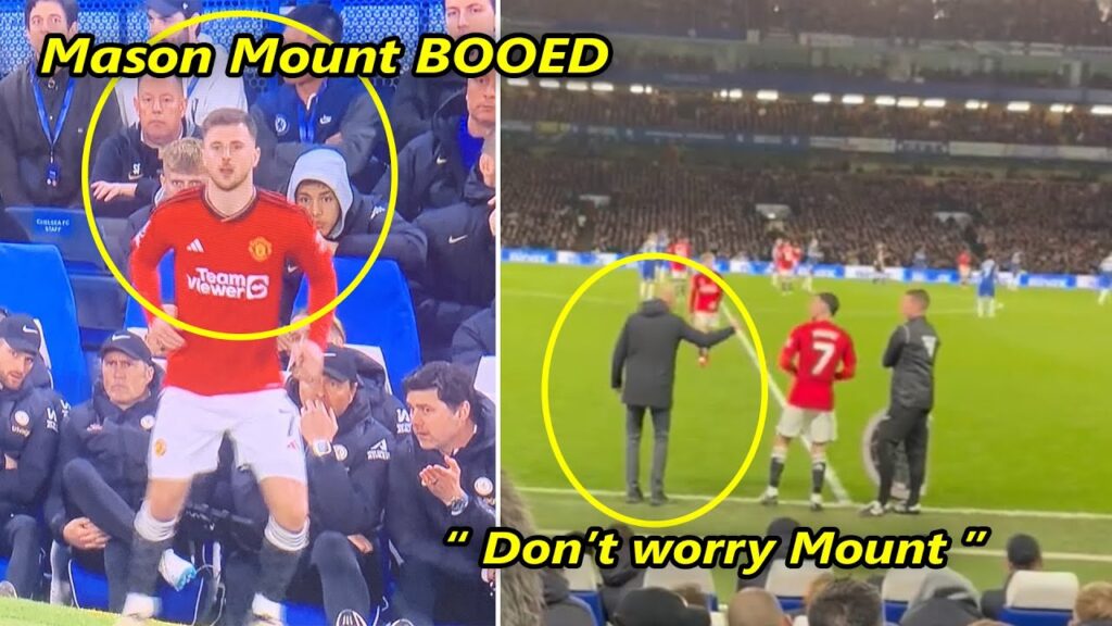Mason Mount Booed by Chelsea Fans during the match against Chelsea in Stamford Bridge