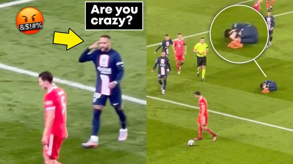 🤬 Neymar Angry reaction to Pavard as he harshly Tackled Messi