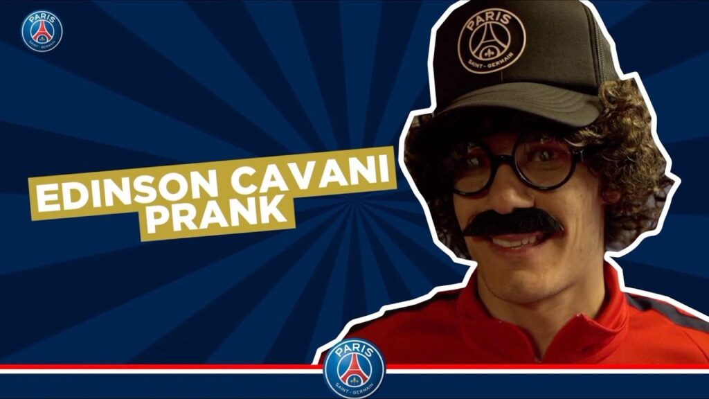 PRANK : EDINSON CAVANI MAKES A SURPRISE TO PSG KIDS !
