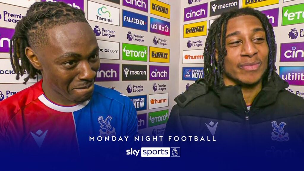 'I just thought it was good innit' | Eze & Olise's hilarious reaction to Palace 4-0 Man Utd 😂