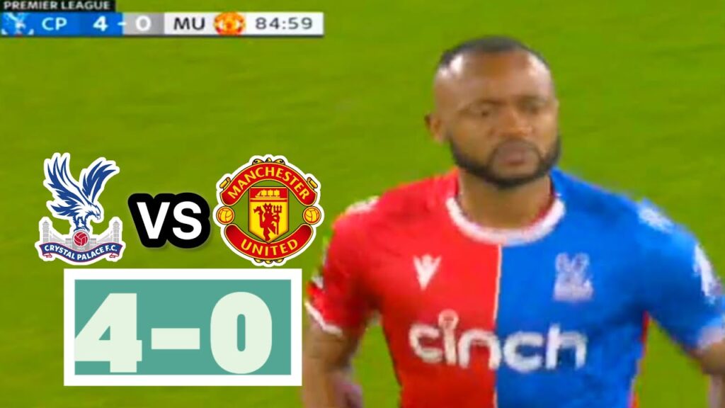 JORDAN AYEW PERFORMANCE IN CRYSTAL PALACE VS MAN UNITED (4-0) ENGLISH PREMIER LEAGUE