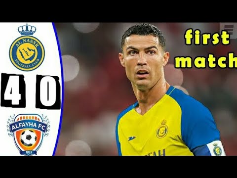 Al-Nassr - Al-Fayha full highlights with Ronaldo...