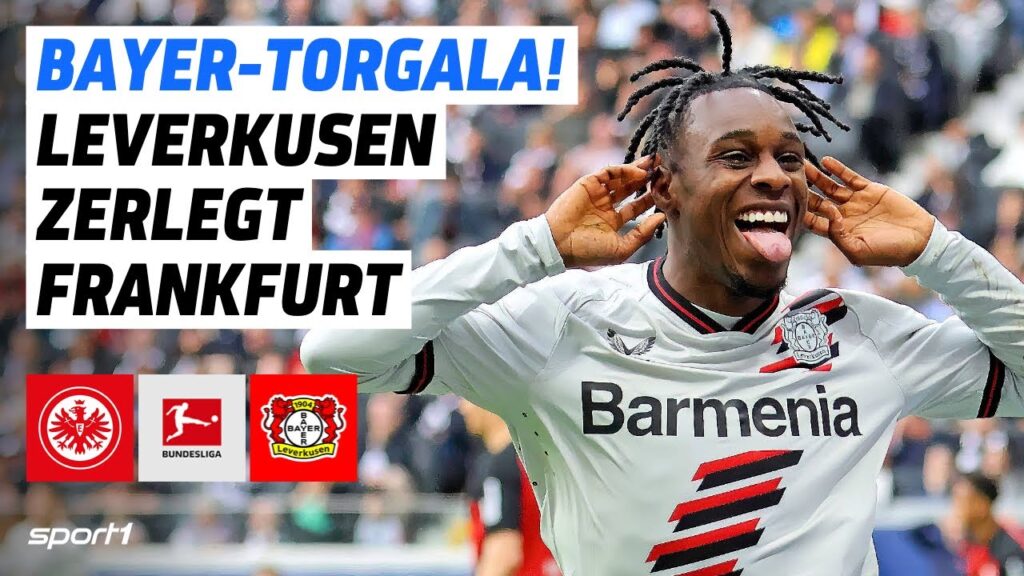Eintracht Frankfurt - Bayer 04 Leverkusen | Bundesliga Tore und Highlights 32. Spieltag
