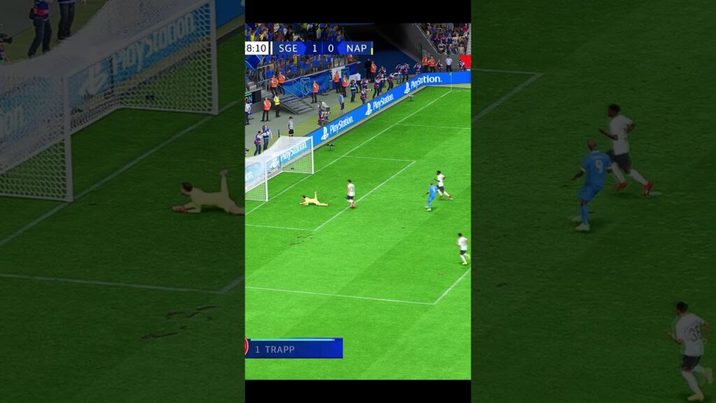 Frankfurt vs Napoli - Z. Anguissa Nice Goal - FIFA 23 #shorts #championsleague