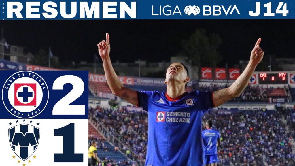 Cruz Azul 2-1 Monterrey, Antuna devuelve potencia a la Máquina / J14 CL24
