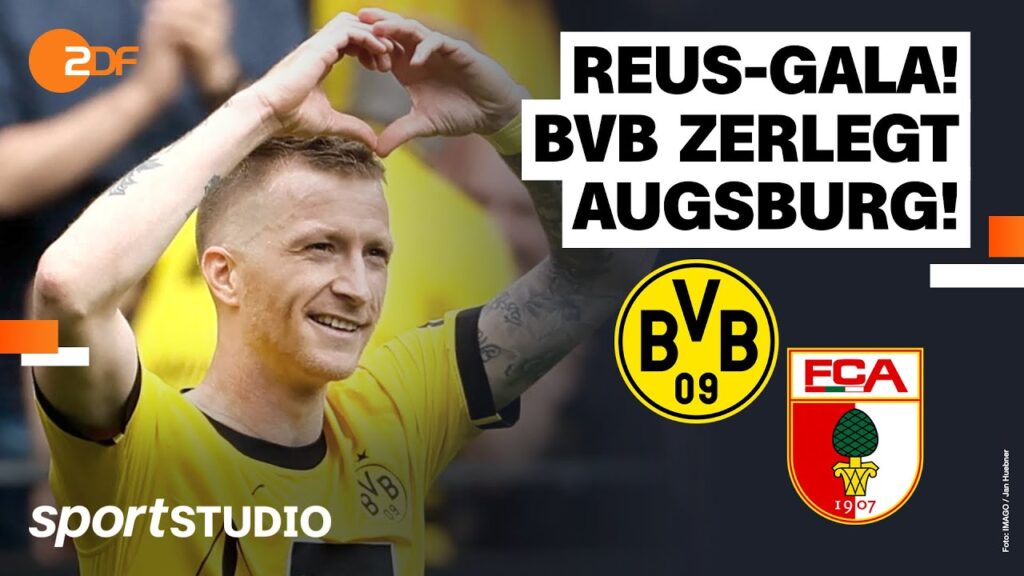 Borussia Dortmund – FC Augsburg | Bundesliga, 32. Spieltag Saison 2023/24 | sportstudio