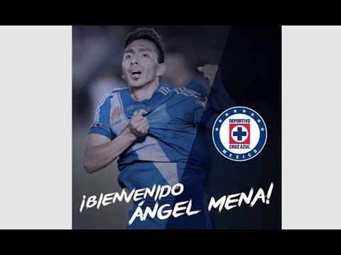 GOLES de Ángel Mena Refuerzo de Cruz Azul