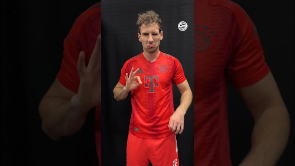 Our new jersey is lookin‘ good on you, Leon! 👌🔴 #FCBayern #MiaSanMia #Goretzka