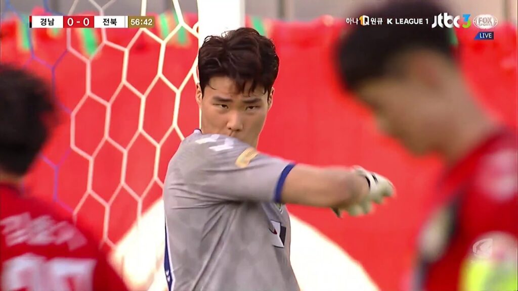 [K리그] 송범근의 놀라운 반사신경, 강력한 이광선의 헤딩슛 선방