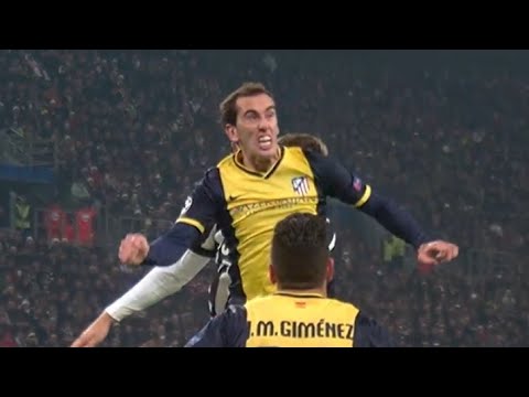 Diego Godin defending skills