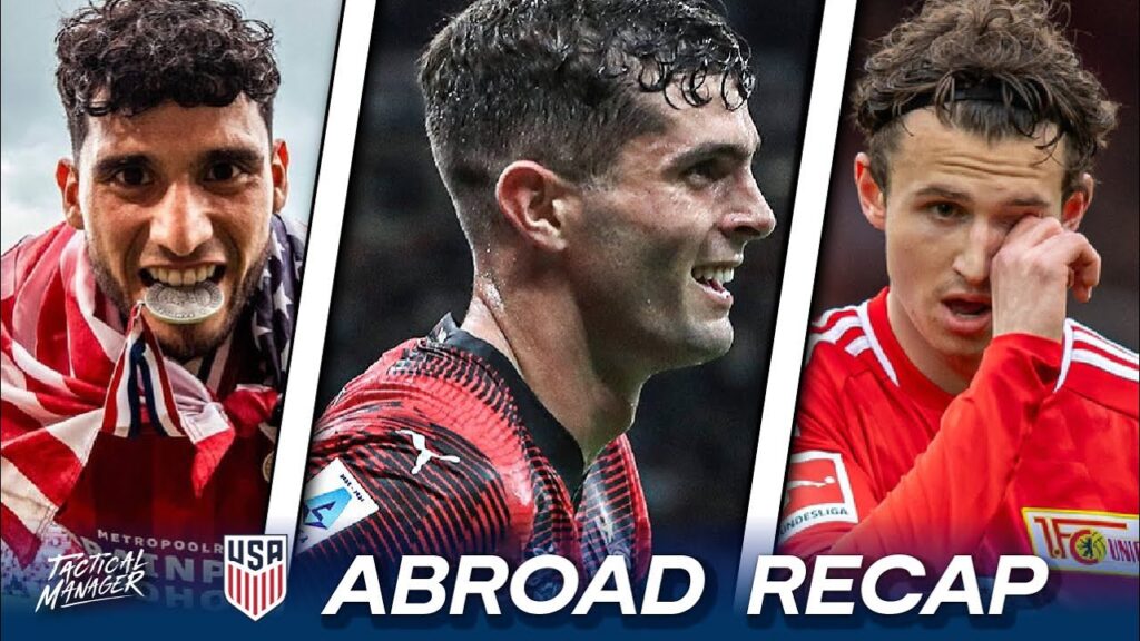 Pulisic SHINES for Milan | PSV Americans win the Eredivisie | Aaronson ASSIST | USMNT Abroad