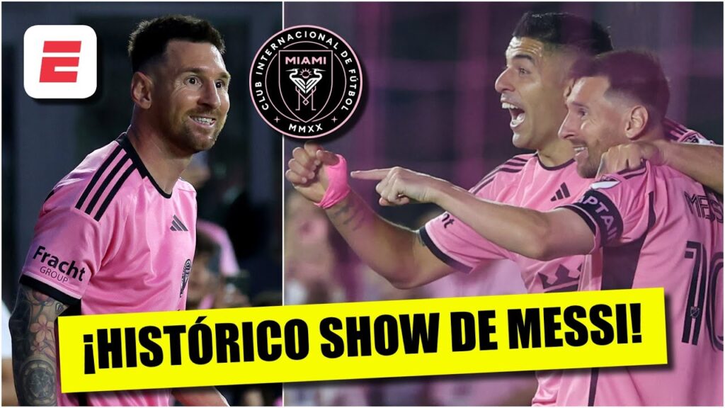 MESSI BRINDÓ NUEVO ESPECTÁCULO con las asistencias a MATIAS ROJAS y LUIS SUÁREZ. Marcó récord en MLS MESSI BRINDÓ NUEVO ESPECTÁCULO con las asistencias a MATIAS ROJAS y LUIS SUÁREZ. Marcó récord en MLS