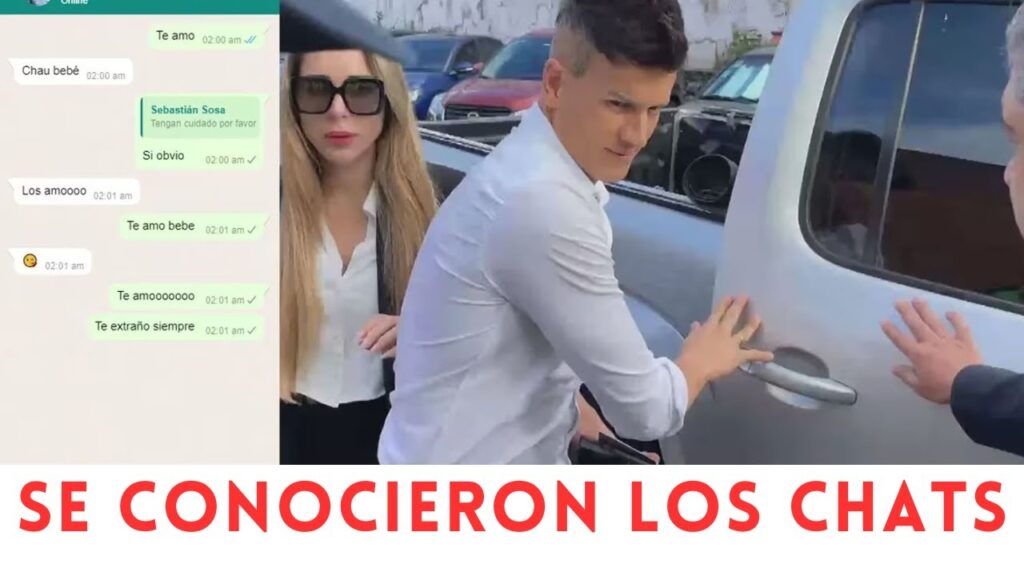 Revelan chats entre Sebastián Sosa y su esposa que podrían ser cruciales en el caso