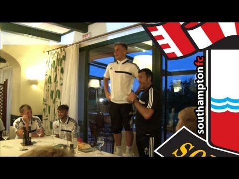 Luke Shaw's birthday speech!