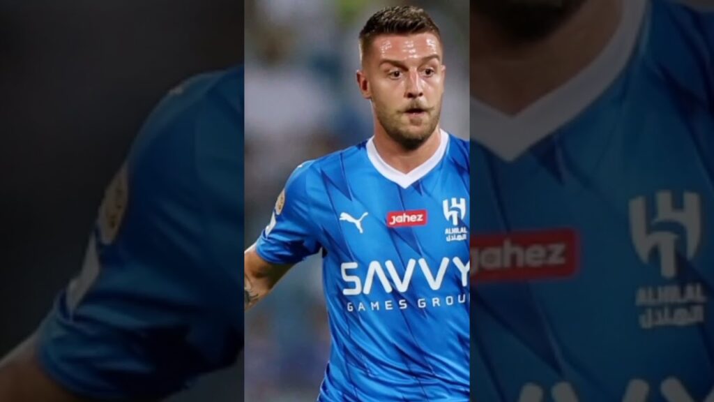 Sergej Milinkovic-Savic red carded vs Al Ittihad #shorts #youtube #football #ytshorts