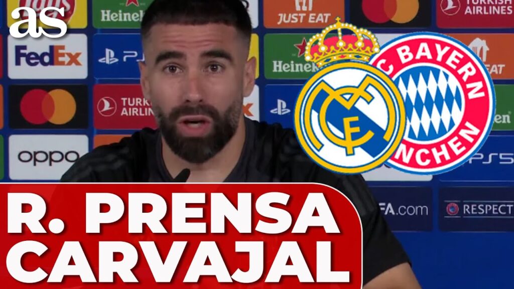 CARVAJAL, RUEDA DE PRENSA COMPLETA | Previa REAL MADRID vs. FC BAYERN MÚNICH