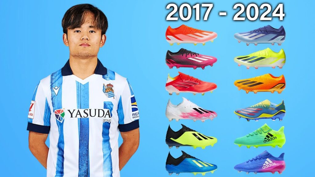 TAKEFUSA KUBO - New Soccer Cleats & All Football Boots 2017 - 2024