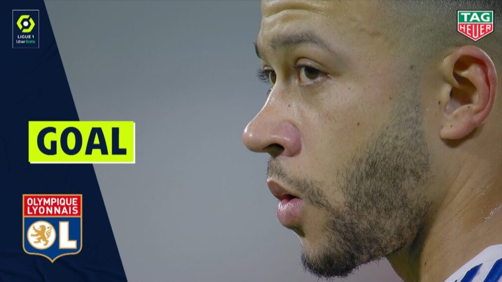 Goal Memphis DEPAY (68' - OLYMPIQUE LYONNAIS) OLYMPIQUE LYONNAIS - RC STRASBOURG ALSACE (3-0) 20/21