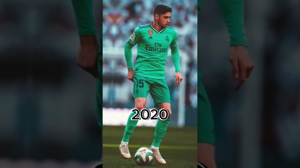 Federico Valverde Evolution 🤍🤍😍#shorts #trending #realmadrid #valverde #messi #ronaldo