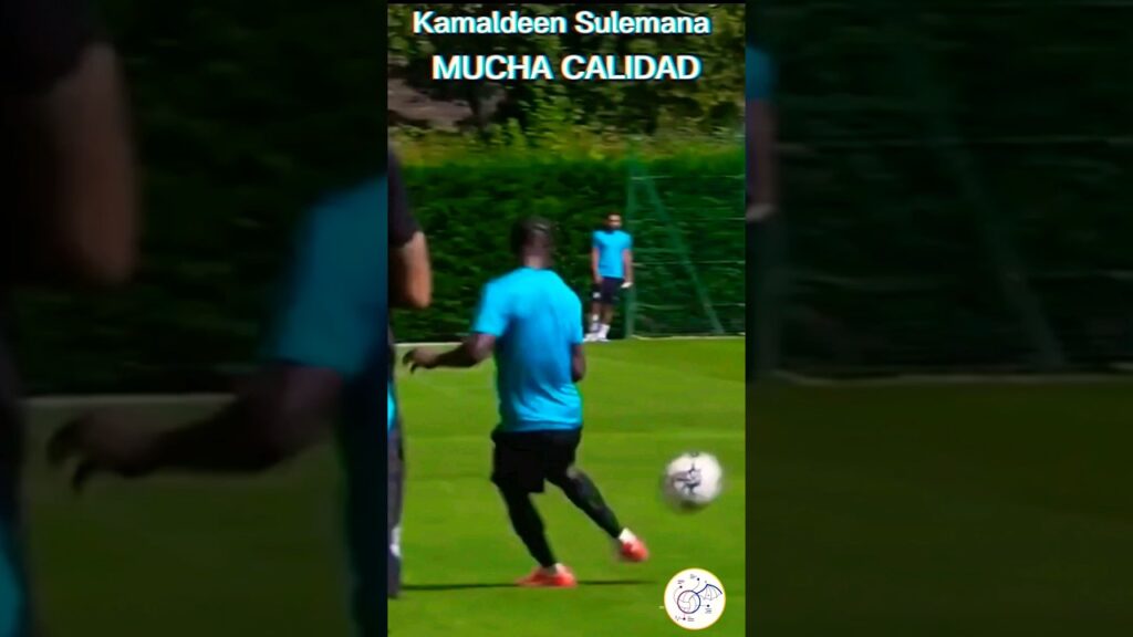 El primer toque 👇 Kamaldeen Sulemana  #futbol #shorts