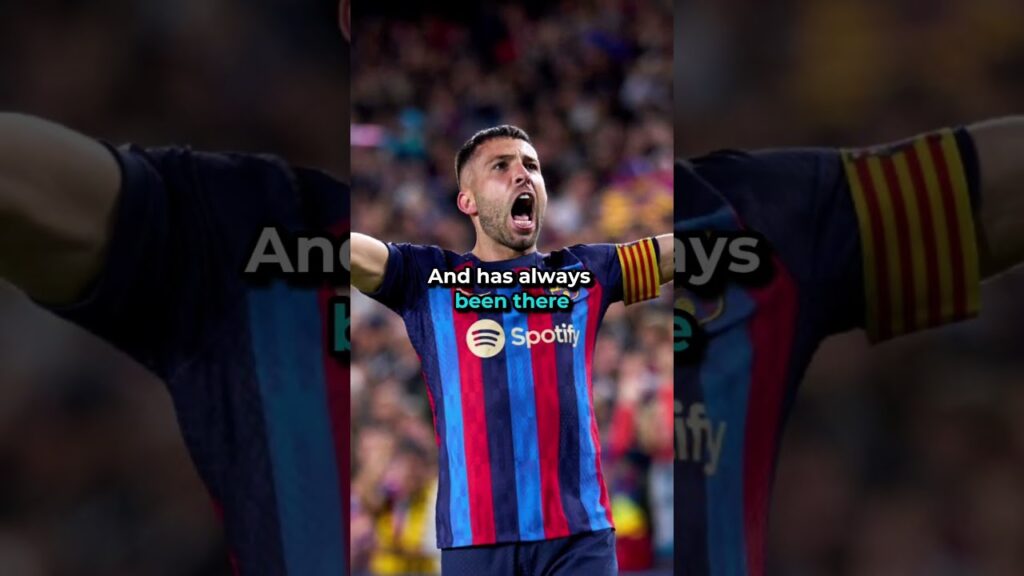 Jordi Alba LEAVES Barcelona😢#shorts #soccer #football #futbol