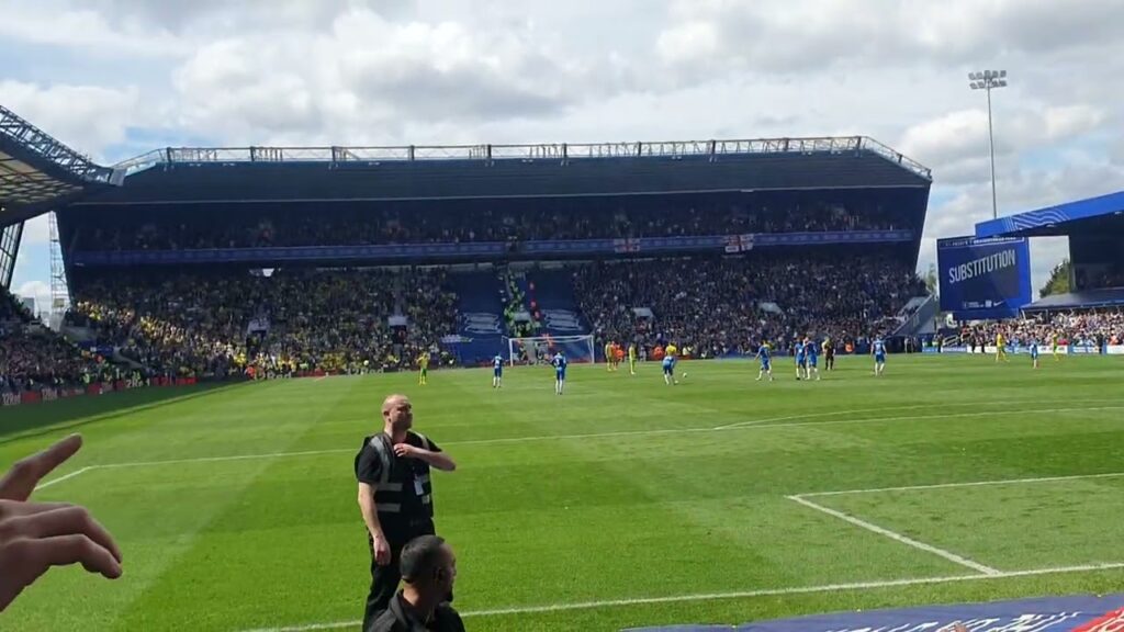 Blues Fans Celebrate Paik Seung-ho's Goal V Norwich City Home 2024