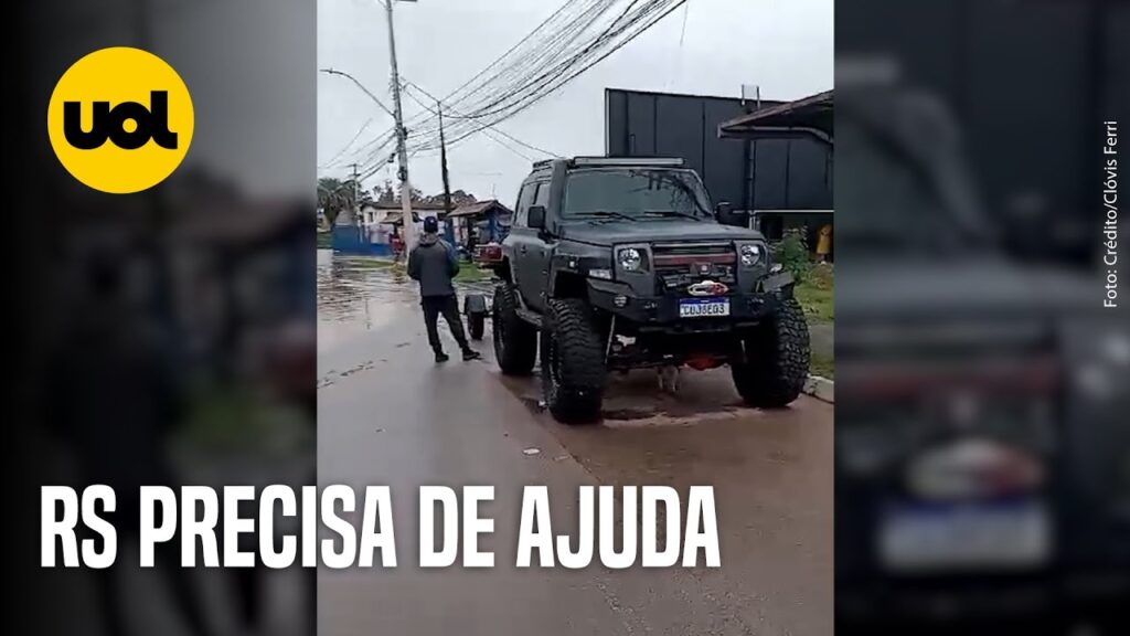 DIEGO COSTA, DO GRÊMIO, AJUDA VÍTIMAS DE ALAGAMENTO NO RIO GRANDE DO SUL